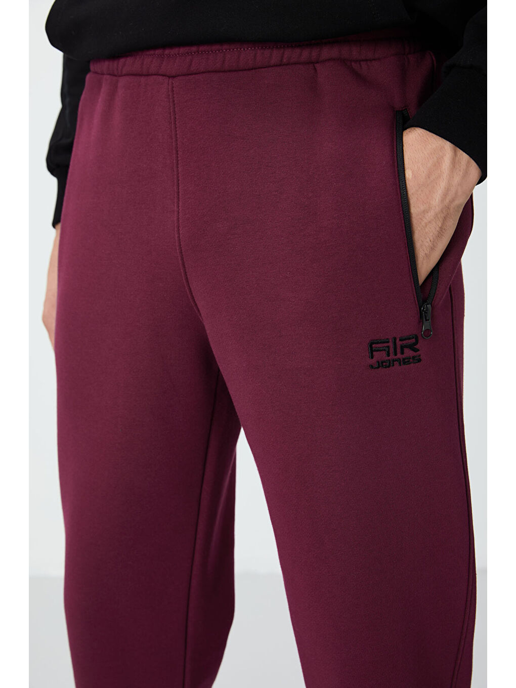 Mor Cesar Erguvan Cepli Şardonlu Erkek Eşofman Alt - 84929-3