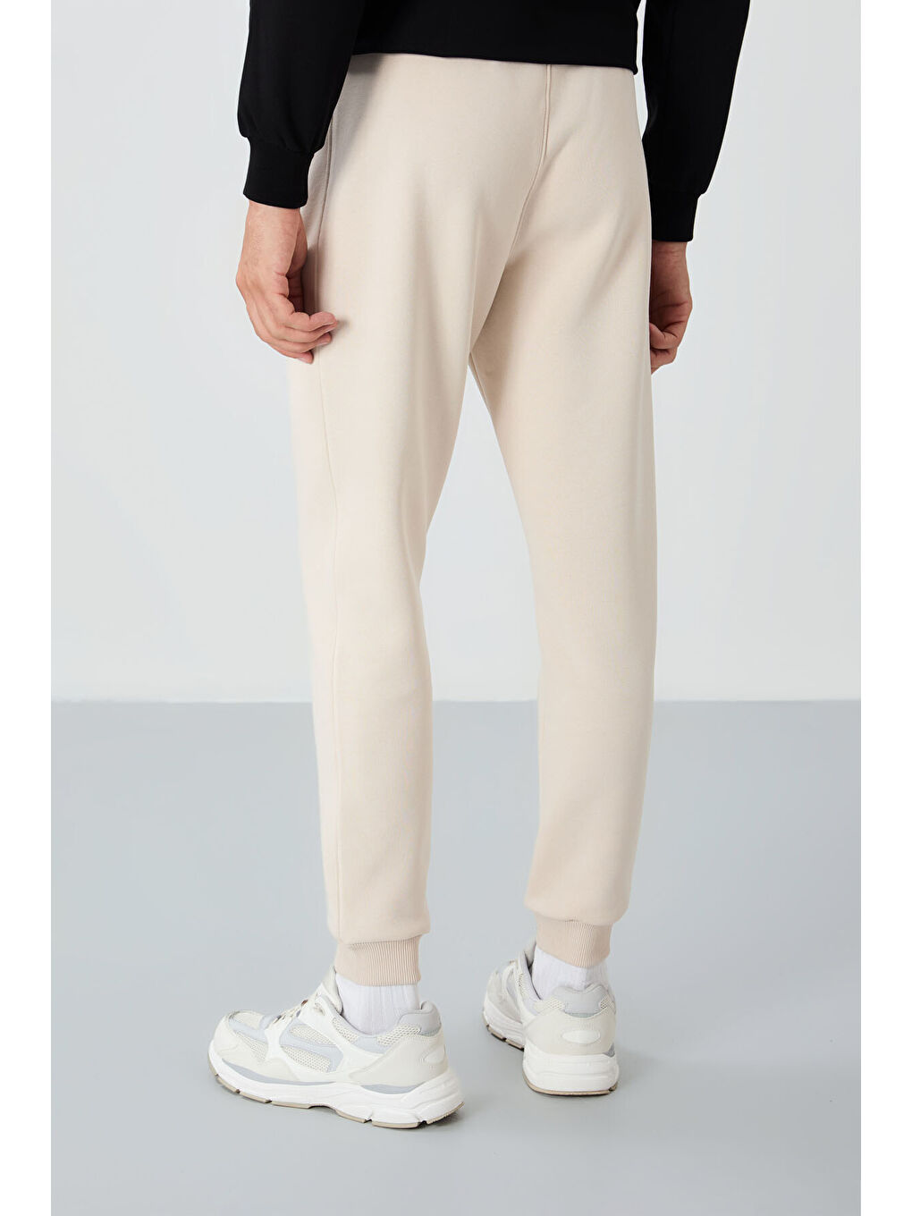 Cesar Bej Cepli Şardonlu Erkek Eşofman Alt - 84929-4