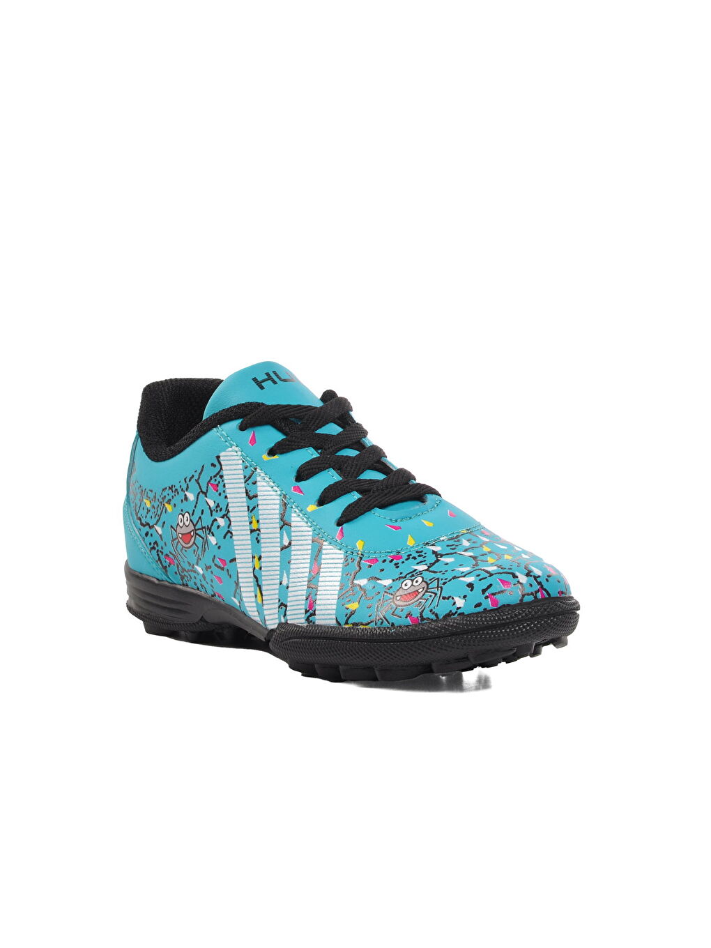 Turkuaz Çocuk Halı Saha Ayakkabısı Örümcek F-2