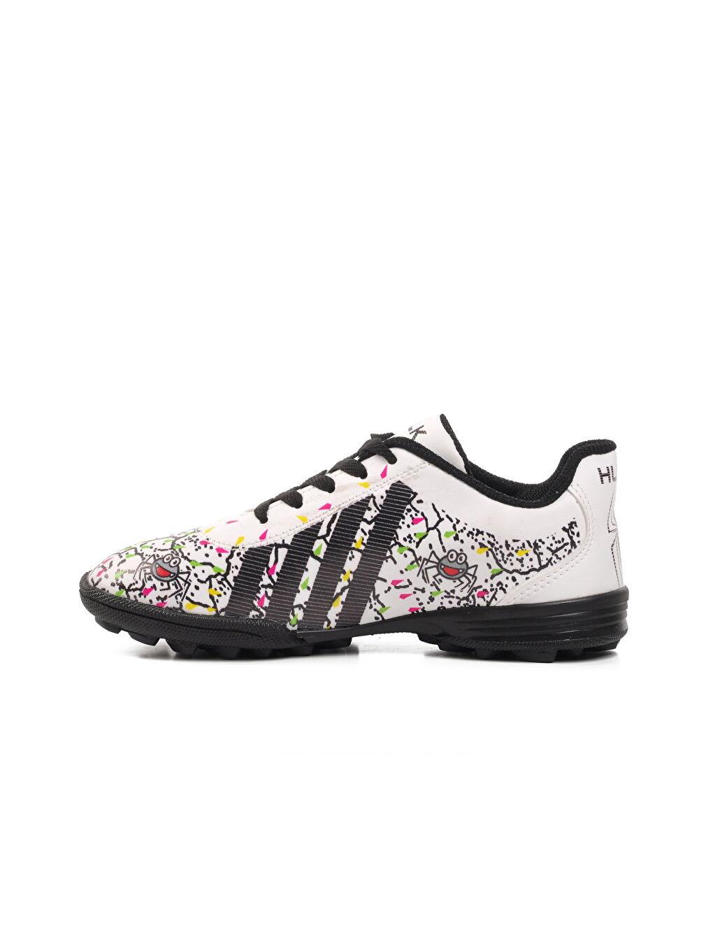 Beyaz Çocuk Halı Saha Ayakkabısı Örümcek F-1