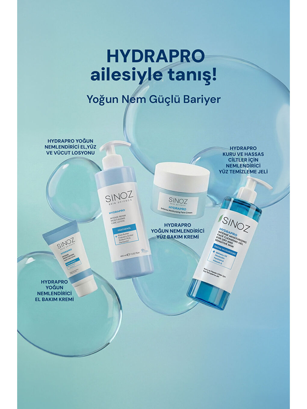 Hydrapro Temizleyici ve Nemlendirici 2’li Bakım Seti-4