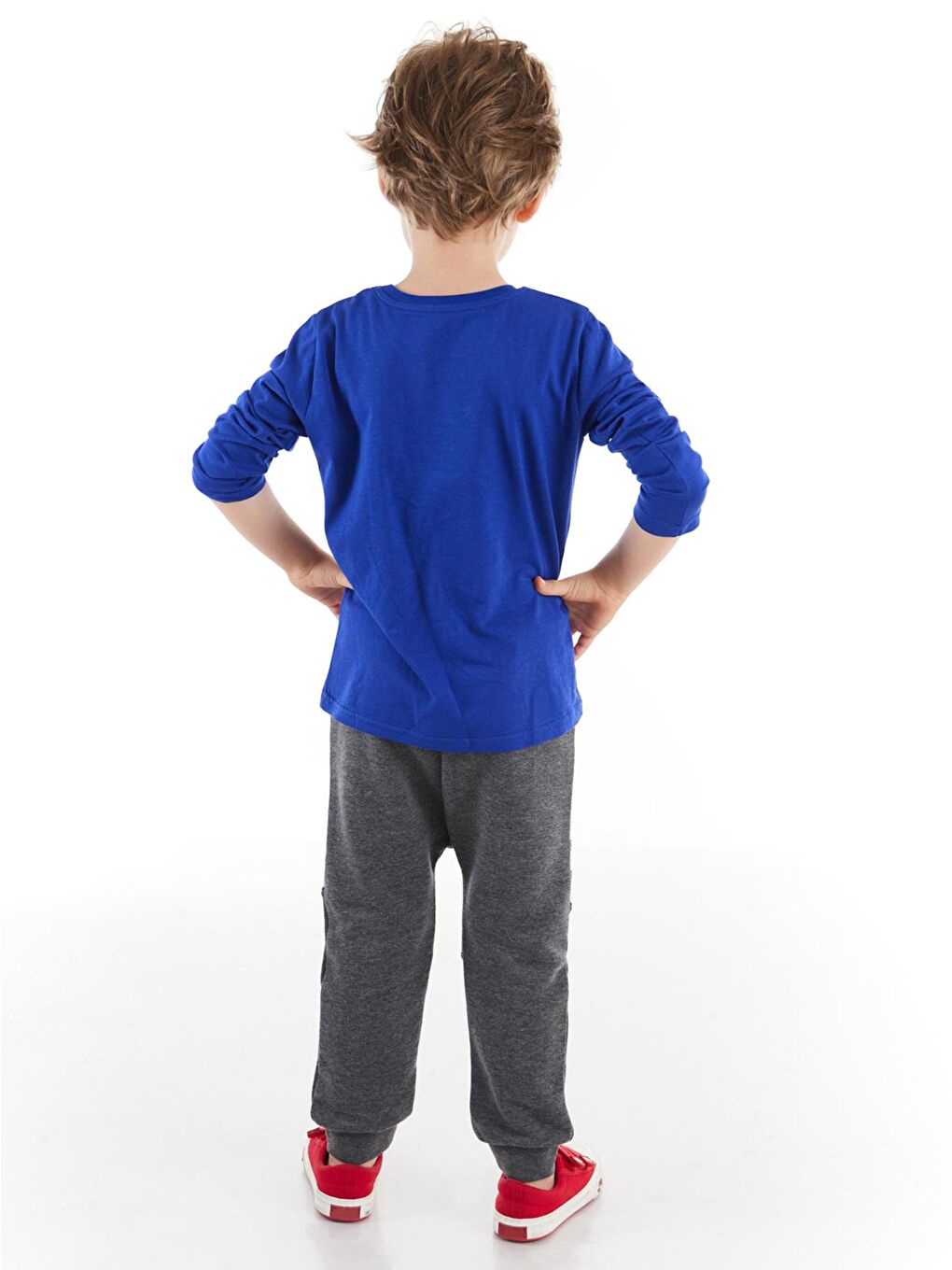 Karışık Uzay Macerası Erkek Çocuk Pantolon Takım-1