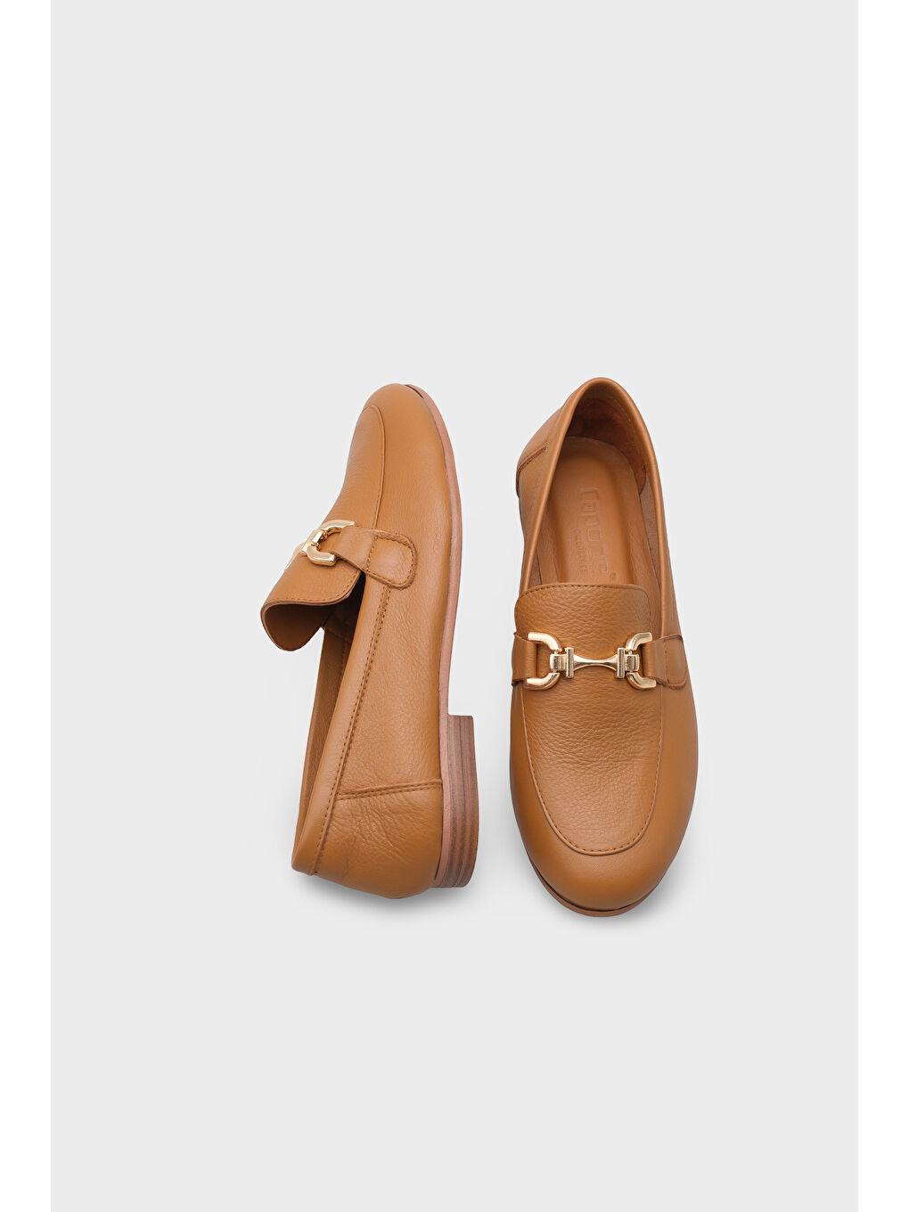 Kahverengi Aplike Detaylı Kadın Babet-4