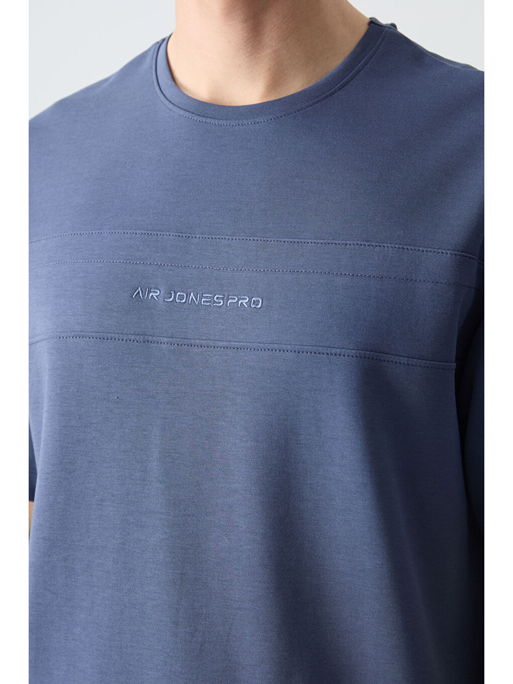 Petrol Pamuklu Kalın Yumuşak Dokulu Oversize Fit Basic Erkek Eşofman Takım - 85261-2