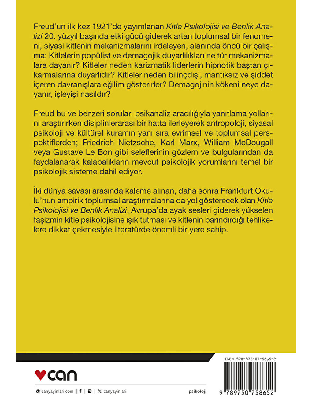 Kitle Psikolojisi ve Benlik Analizi-1