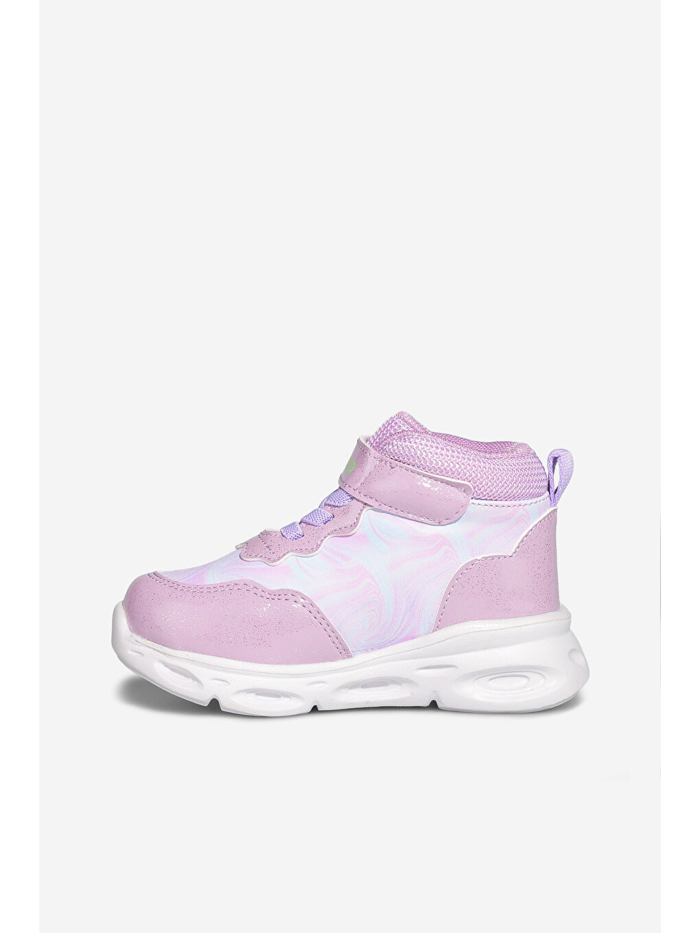 Poni Işıklı Kız Bebek Lila Bot-1