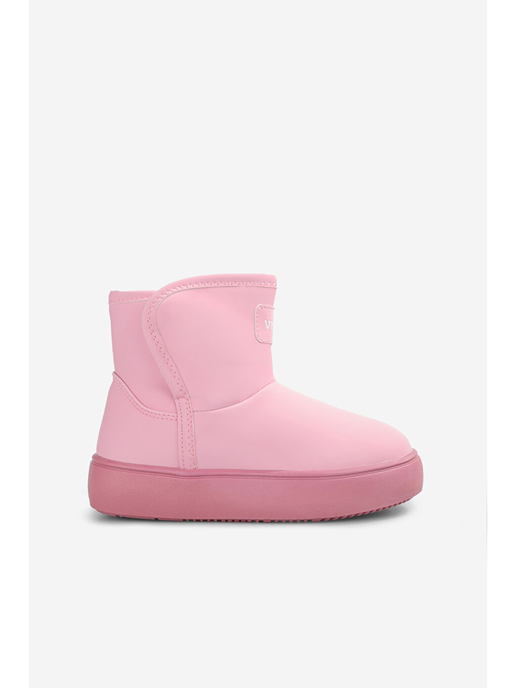 Pembe Pak Kürklü Kız Çocuk Pudra Çizme