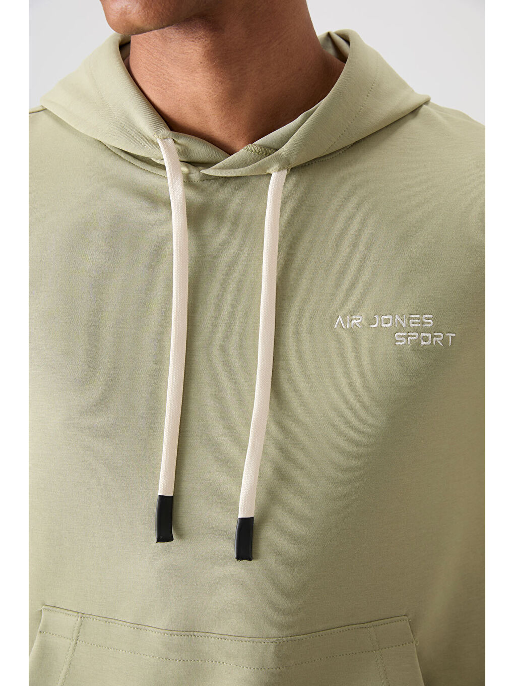 Siyah Pamuklu Kalın Yumuşak Dokulu Comfort Fit Nakışlı Erkek Eşofman Takım - 85255-2