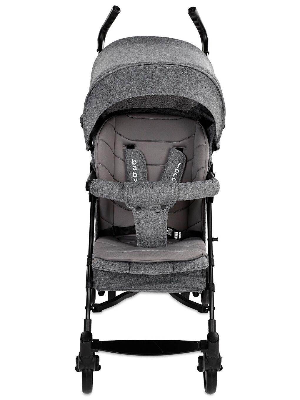 Polo20 Lüks Baston Bebek Arabası - Gri-6