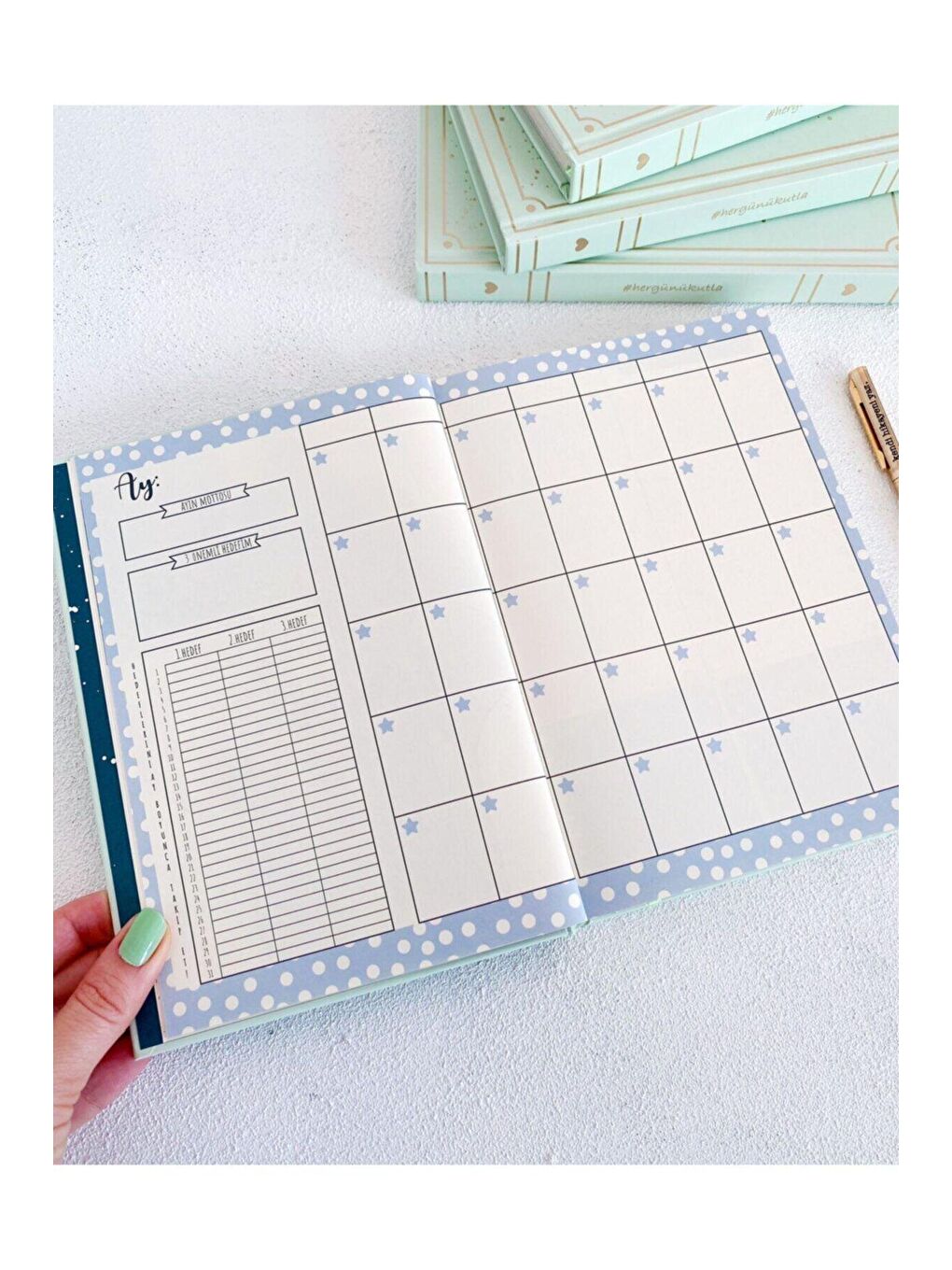 Glam 365 Mutlu Yeni Gün Ajandası-1