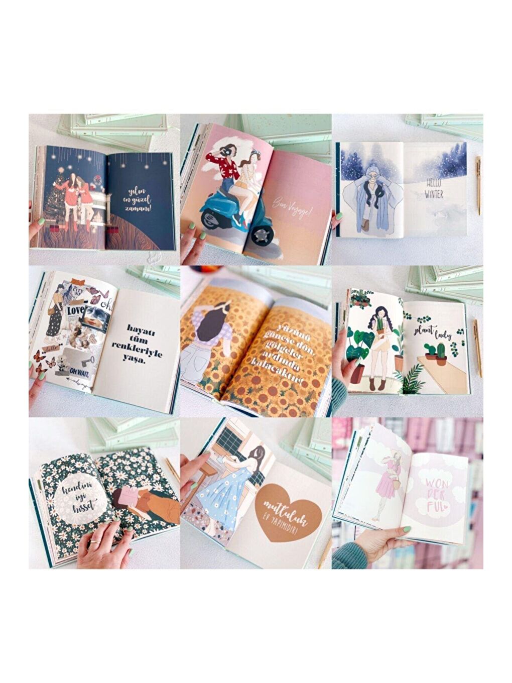 Glam 365 Mutlu Yeni Gün Ajandası-5