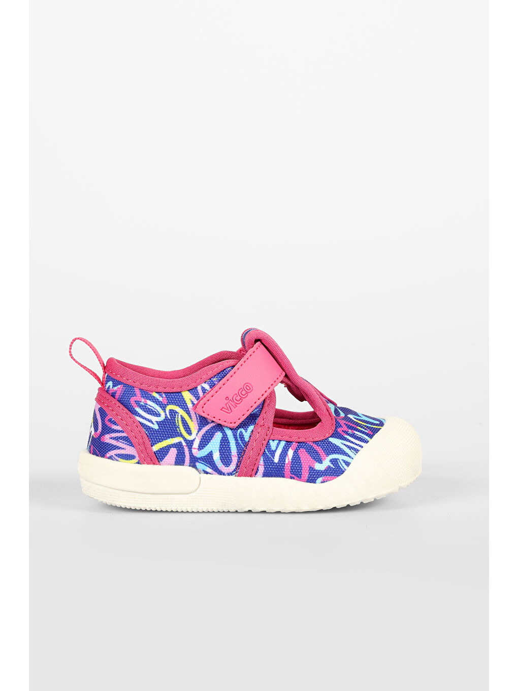 Darida Desenli Kız Bebek Lacivert Günlük Ayakkabı