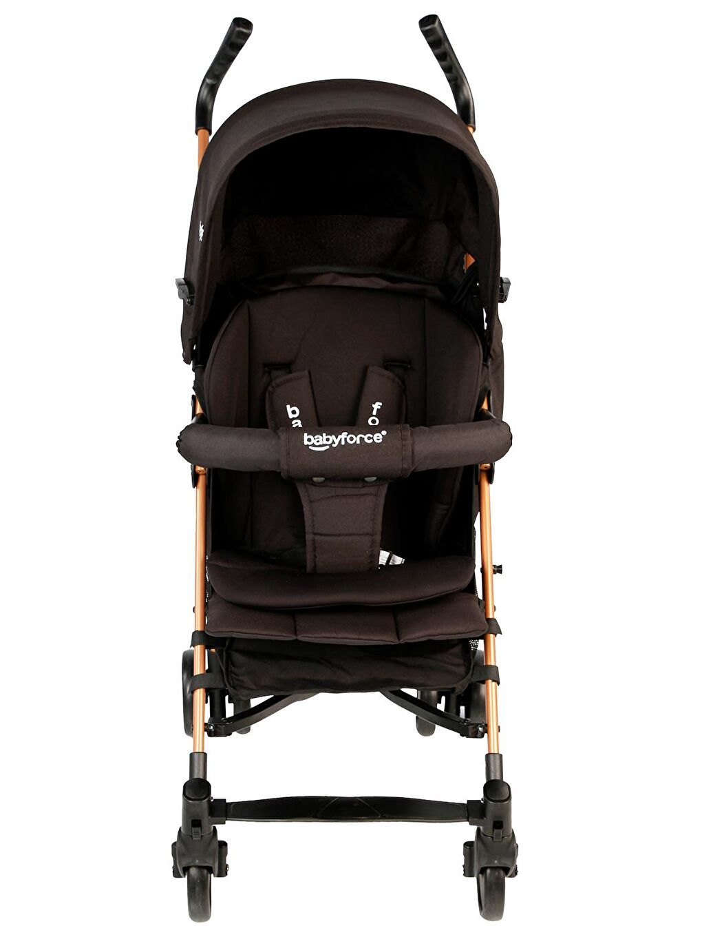 Polo20 Lüks Baston Bebek Arabası - Siyah-2