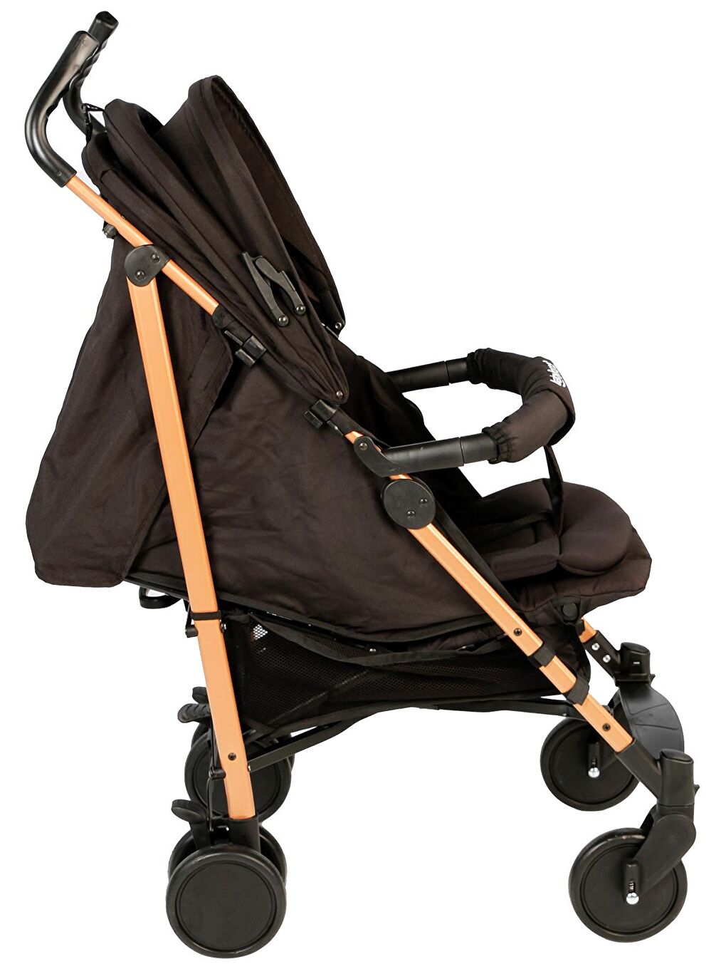 Polo20 Lüks Baston Bebek Arabası - Siyah-4