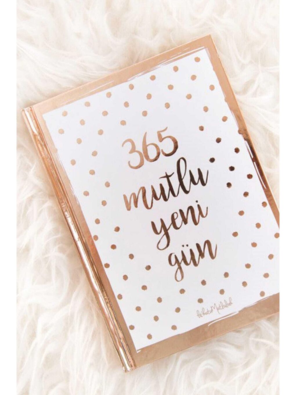 Rosegold 365 Mutlu Yeni Gün Ajandası-1