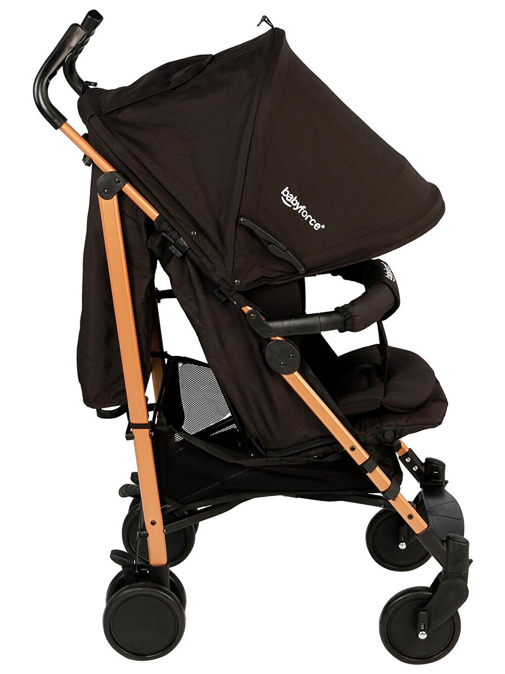 Polo20 Lüks Baston Bebek Arabası - Siyah-7