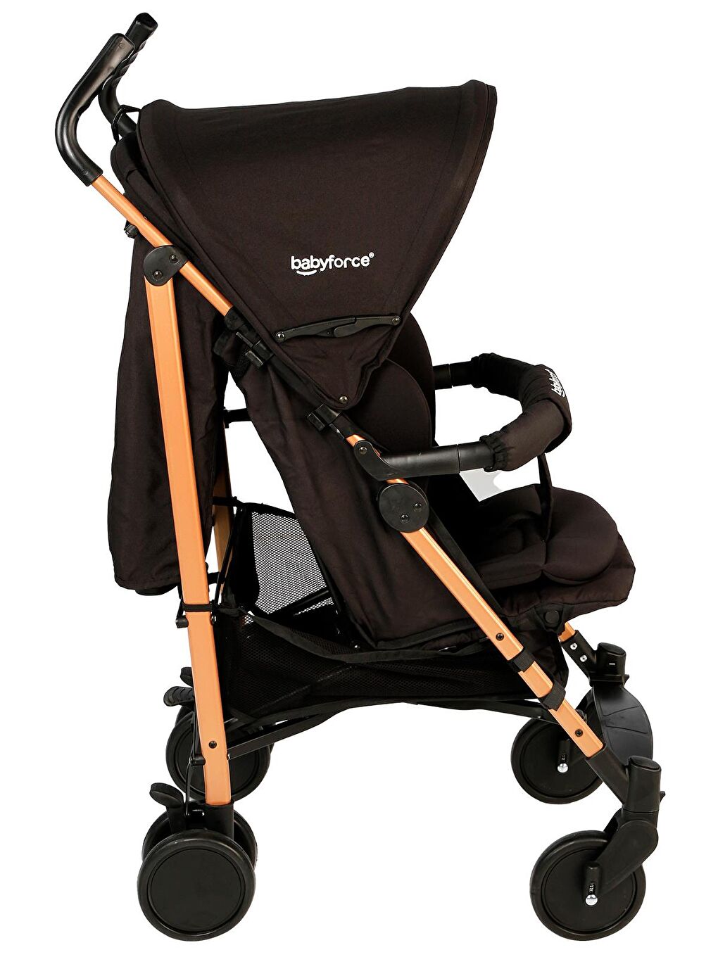 Polo20 Lüks Baston Bebek Arabası - Siyah-8