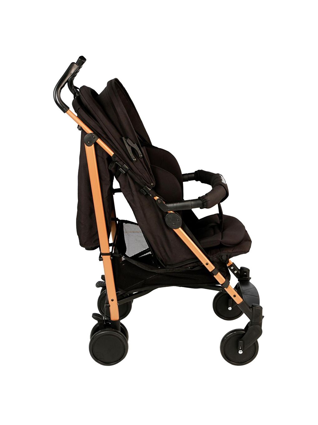 Polo20 Lüks Baston Bebek Arabası - Siyah-10