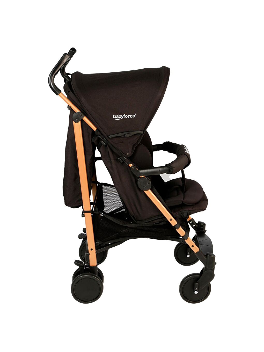 Polo20 Lüks Baston Bebek Arabası - Siyah-11