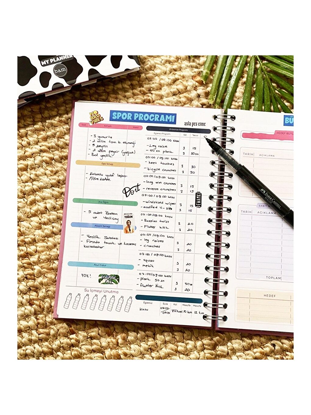 BAM HEDİYELİK EŞYA My Planner Tasarımlı Konuşan Ajanda - 1