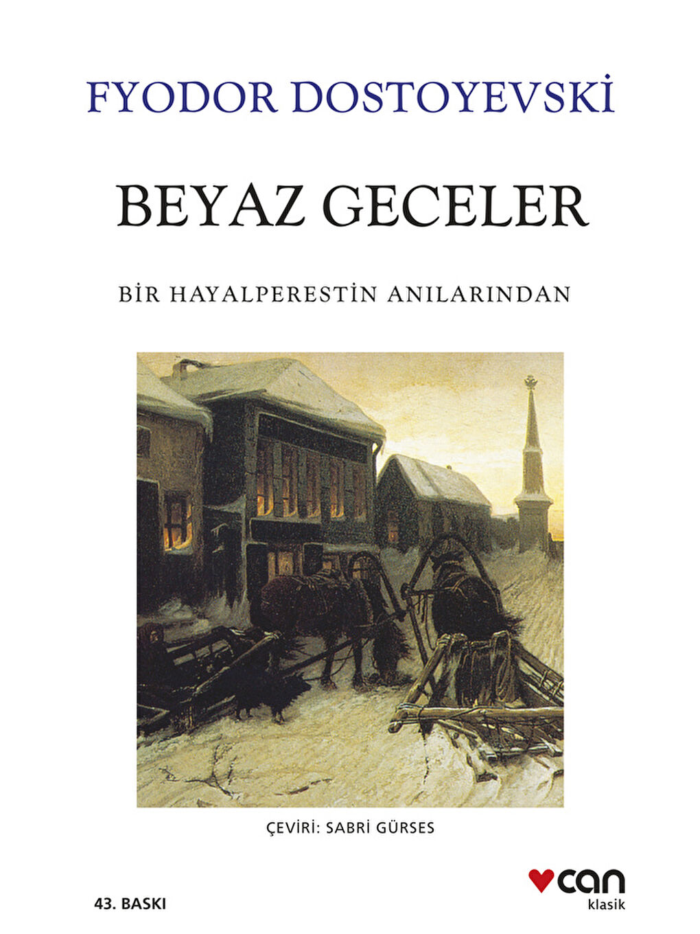 Can Yayınları Beyaz Geceler