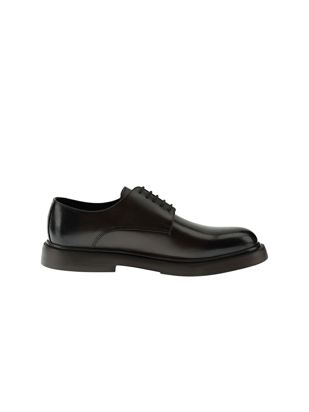 Kahverengi Casual Deri Ayakkabı-3