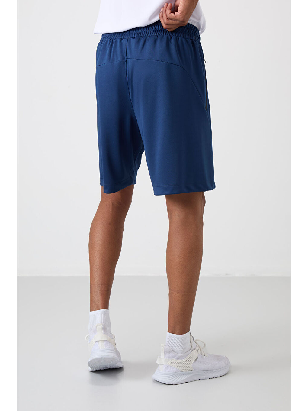 Mavi Parlament Polyester Kalın Yumuşak Comfort Fit Erkek Şort - 81273-4