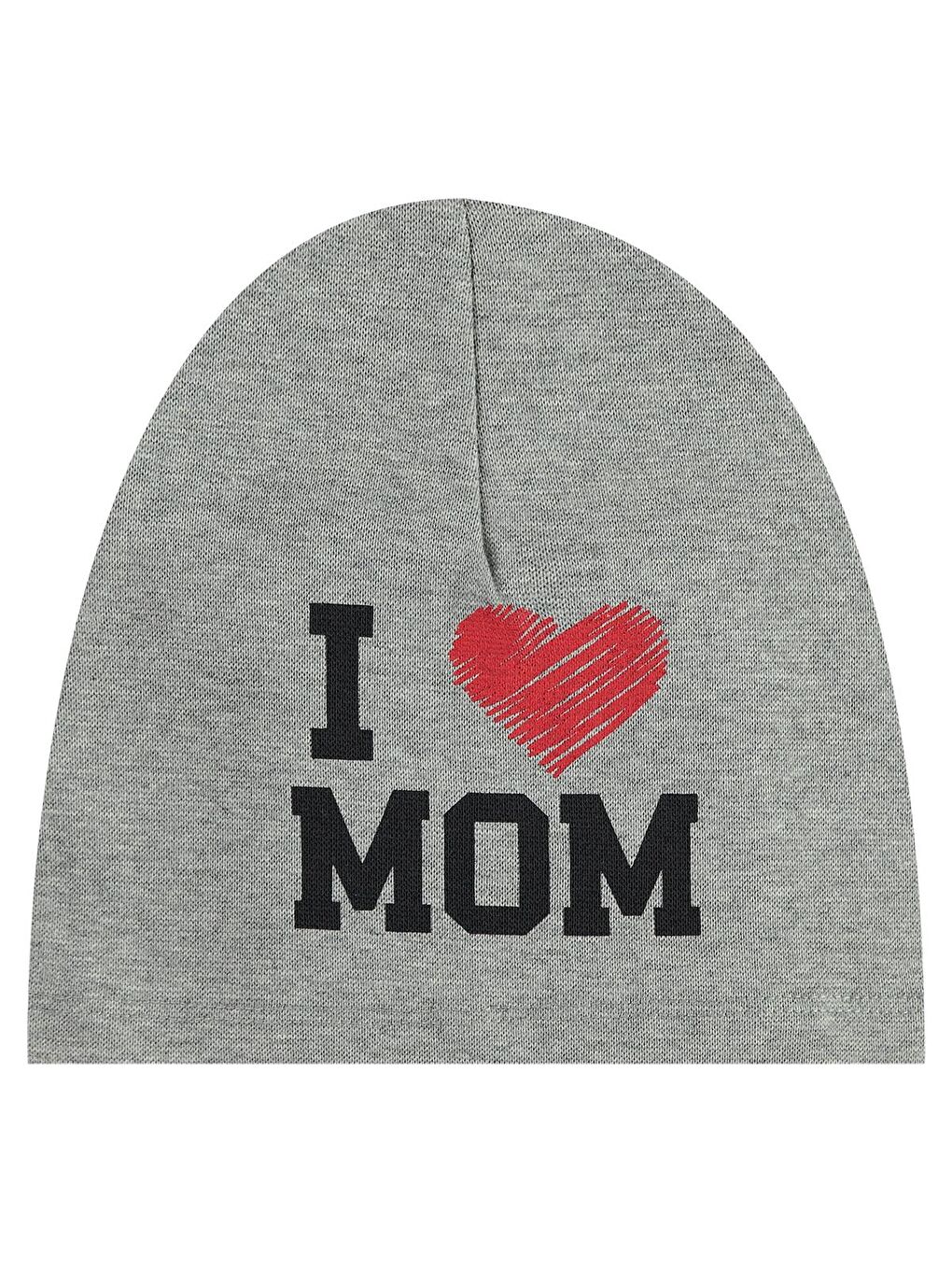 I Mom 2-5 Yaş Çocuk Kız Bere - Gri Standart-1