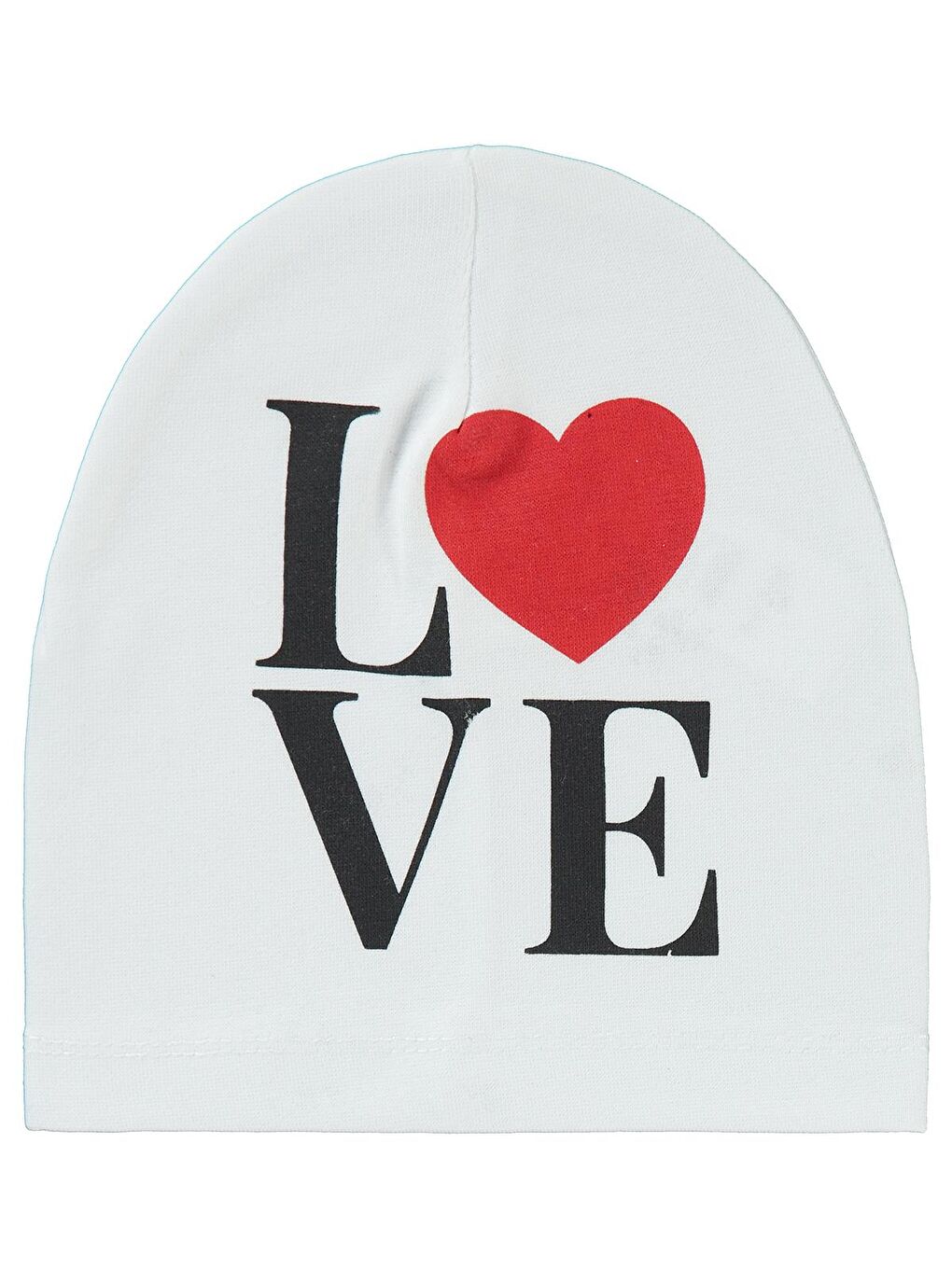 Love 6-9 Yaş Çocuk Kız Bere - Beyaz Standart