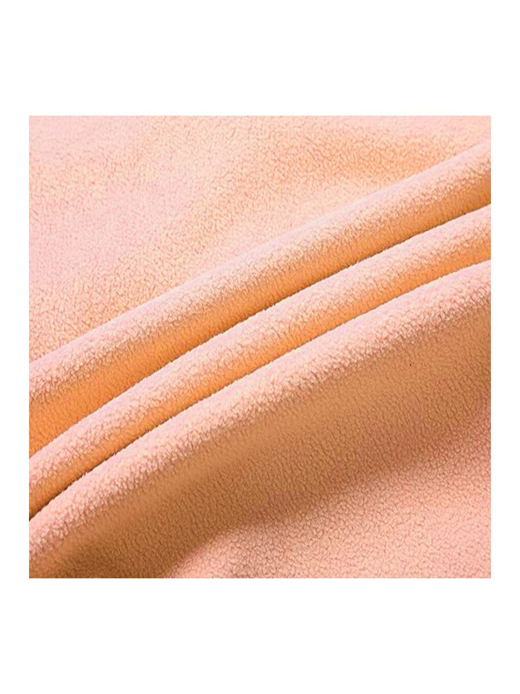 Pembe Unisex Renkli Tam  Polar Outdoor Polar Fermuarlı Sweatshirt Tactical Polar-4