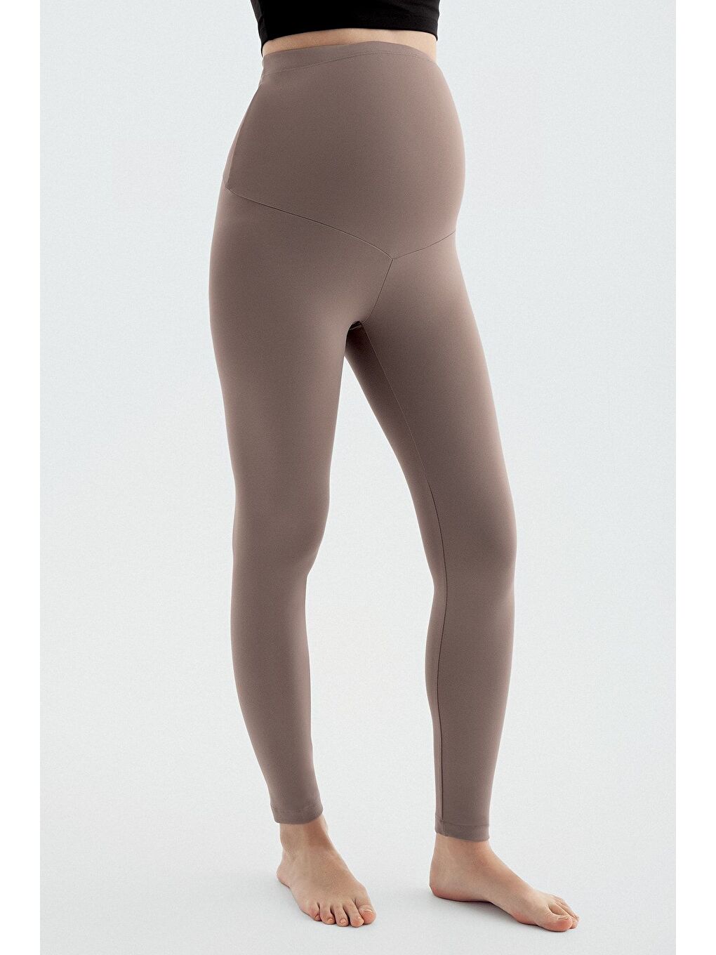 Bej Ayarlanabilir Bel Hamile Taytı T02-1