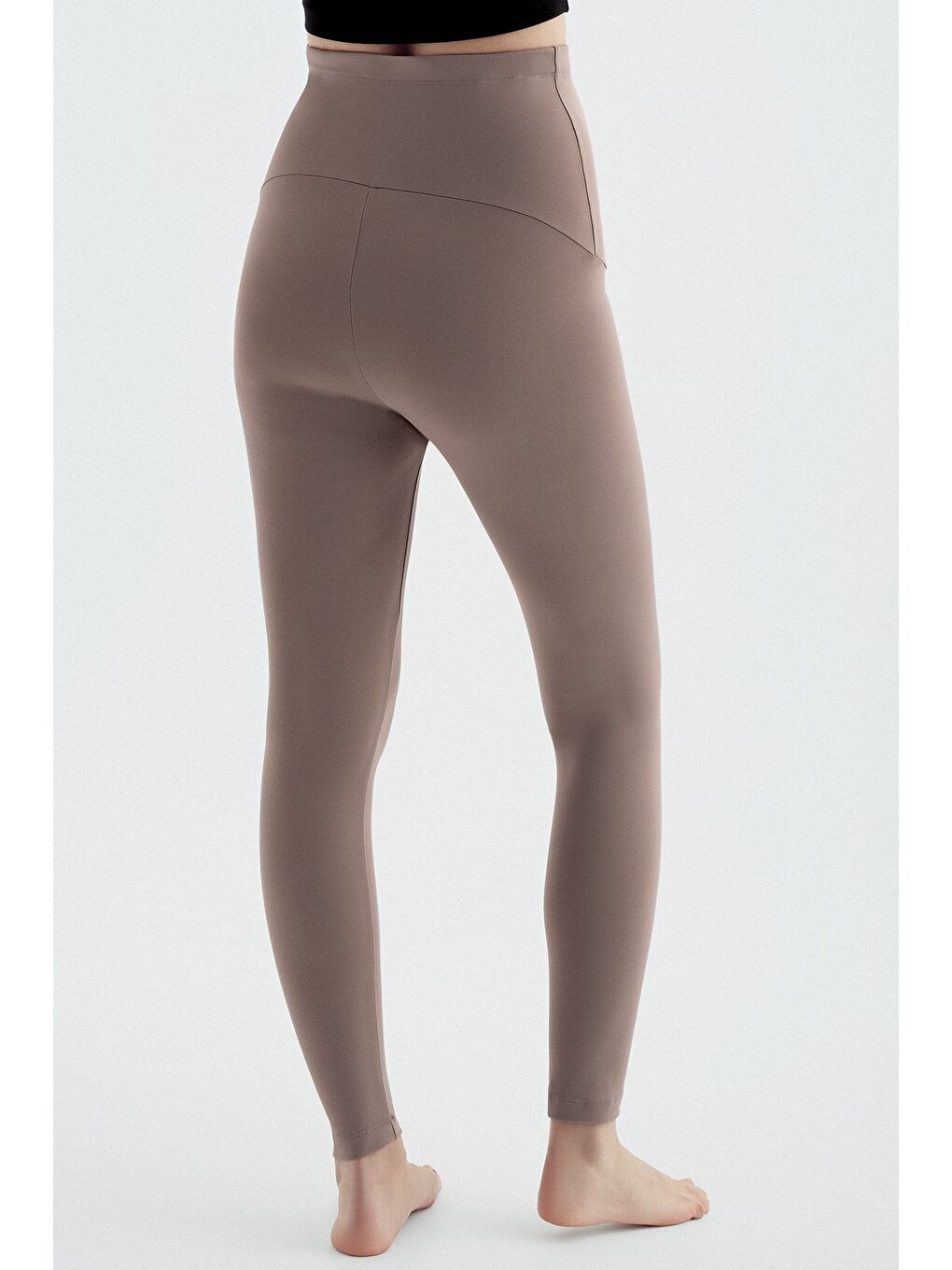 Bej Ayarlanabilir Bel Hamile Taytı T02-2