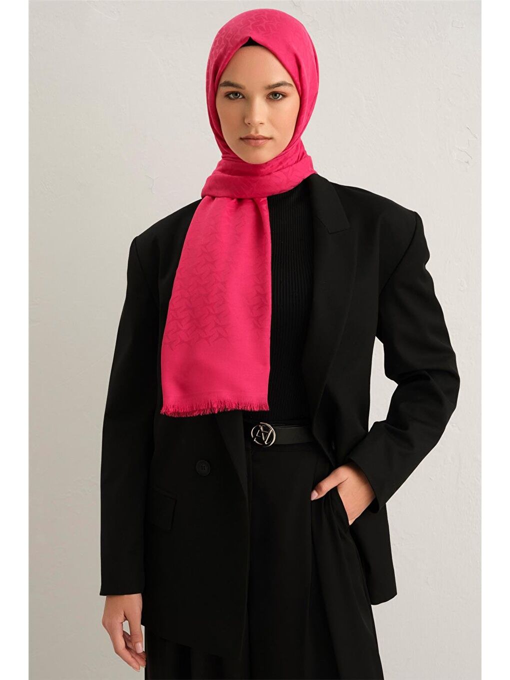 Pembe Trend Açelya Şal 4 04