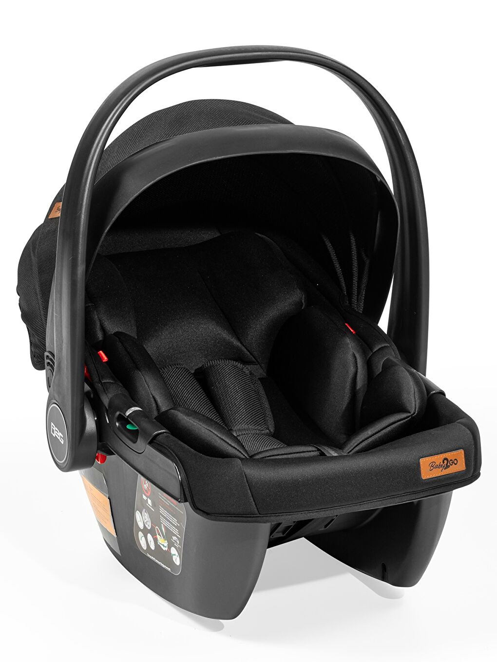 Heron Travel Sistem Bebek Arabası - Siyah Standart-1