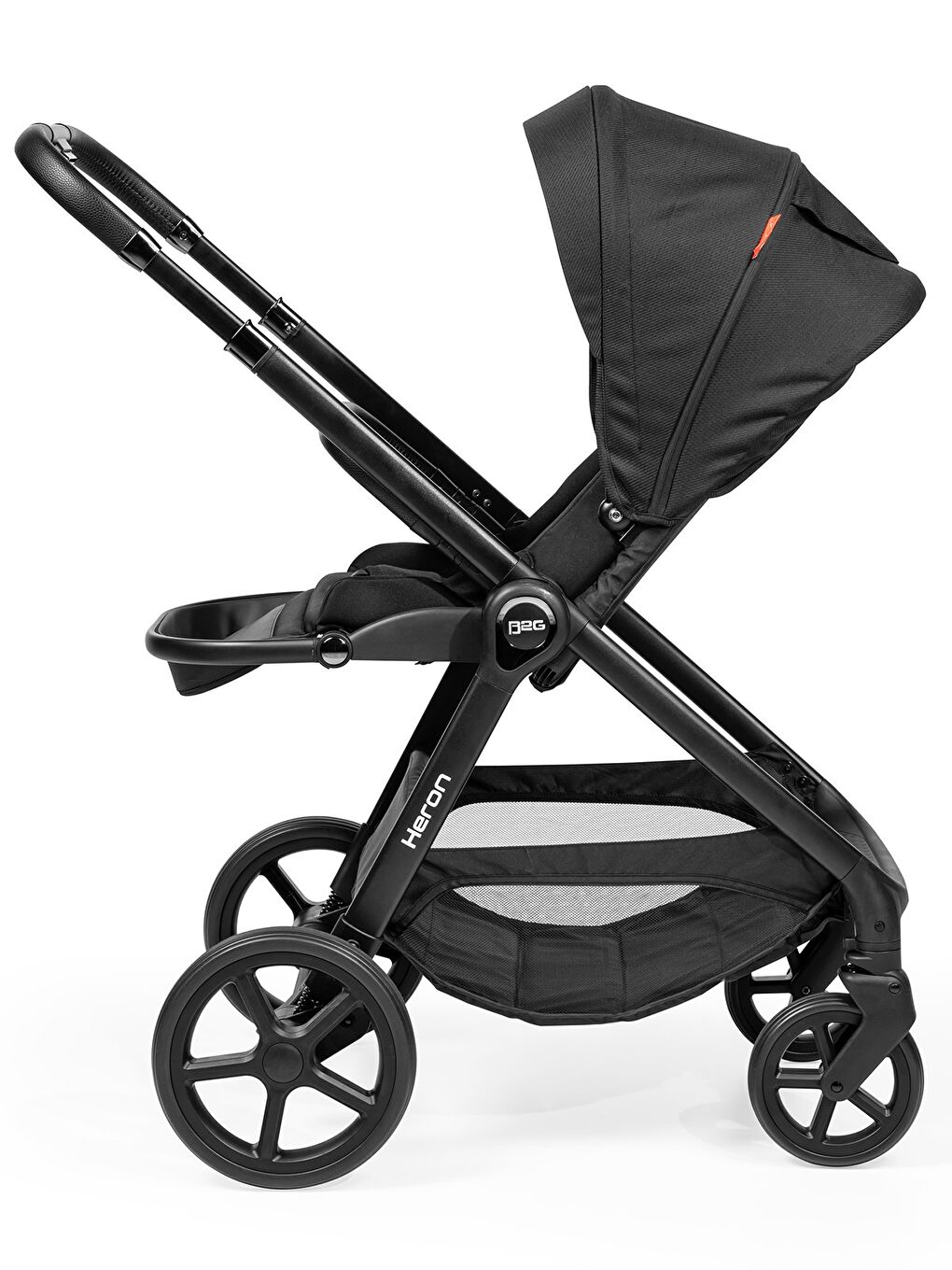 Heron Travel Sistem Bebek Arabası - Siyah Standart-9