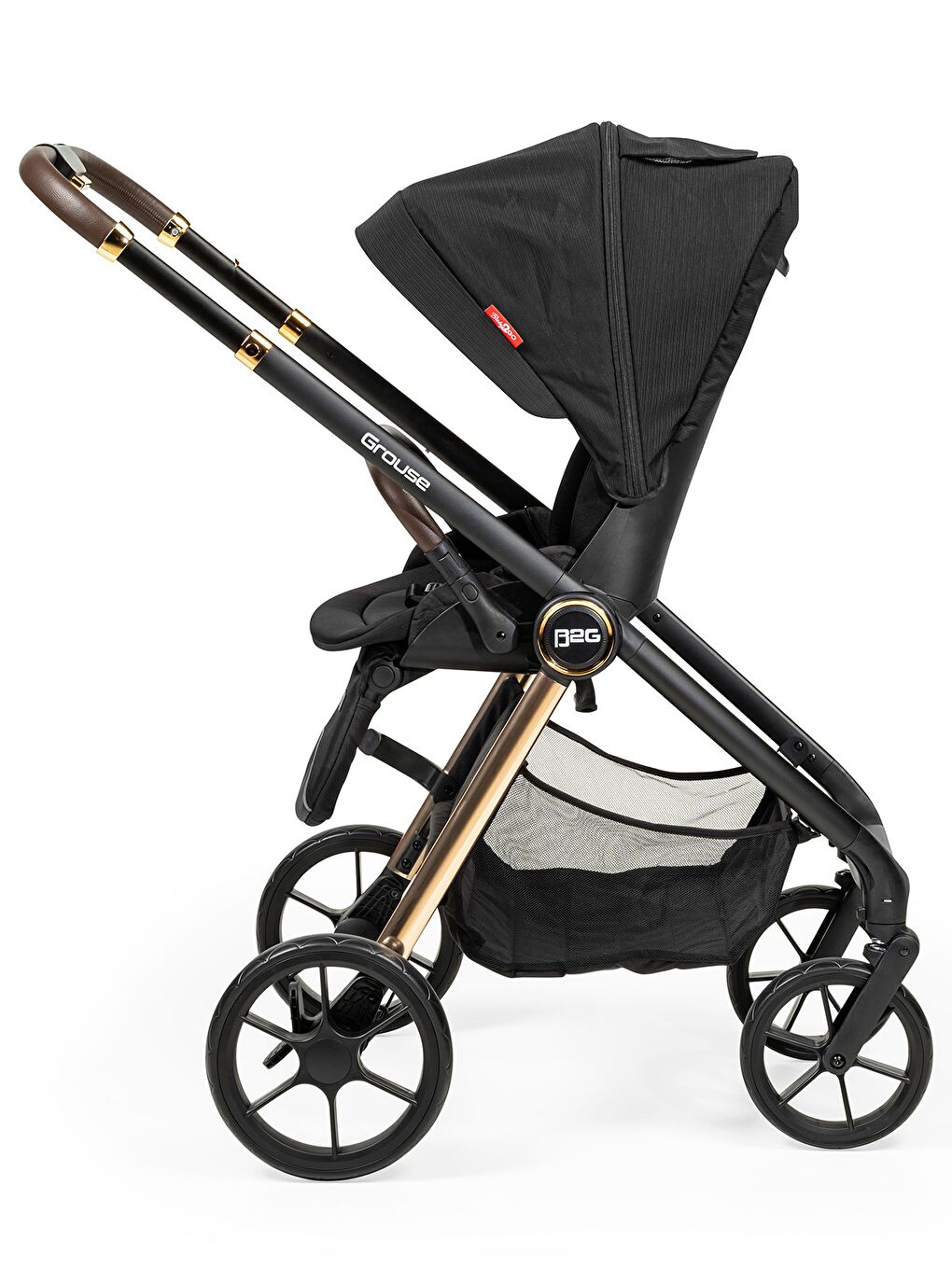 Grouse Travel Sistem Bebek Arabası - Siyah Standart-7