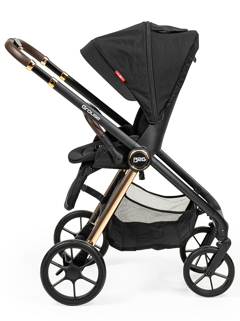 Grouse Travel Sistem Bebek Arabası - Siyah Standart-8