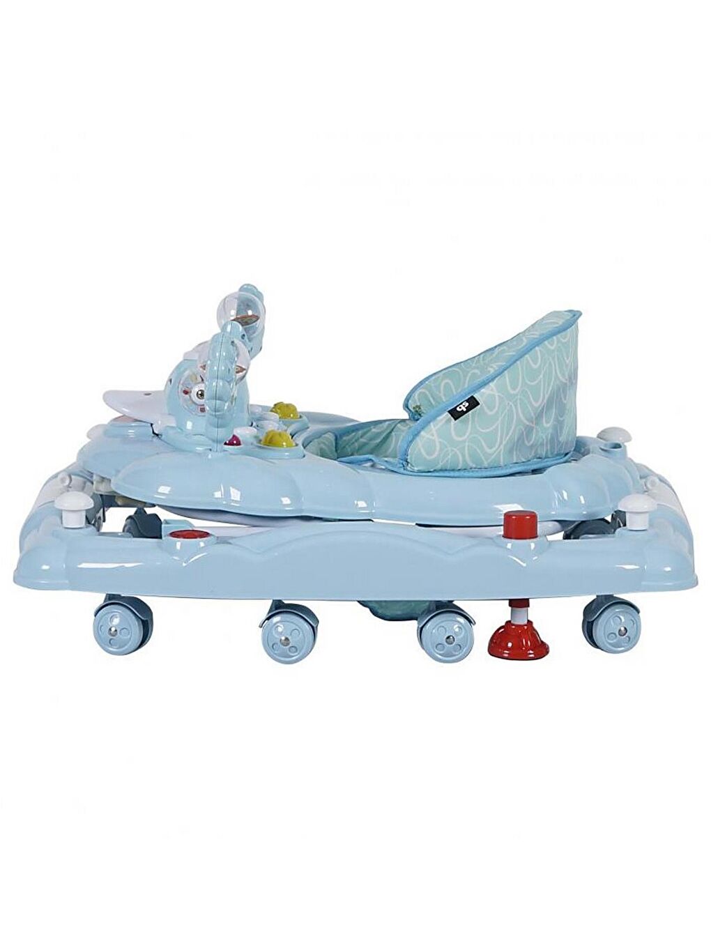 Kiddy Sallanmalı Bebek Yürüteci - Mavi Standart-4