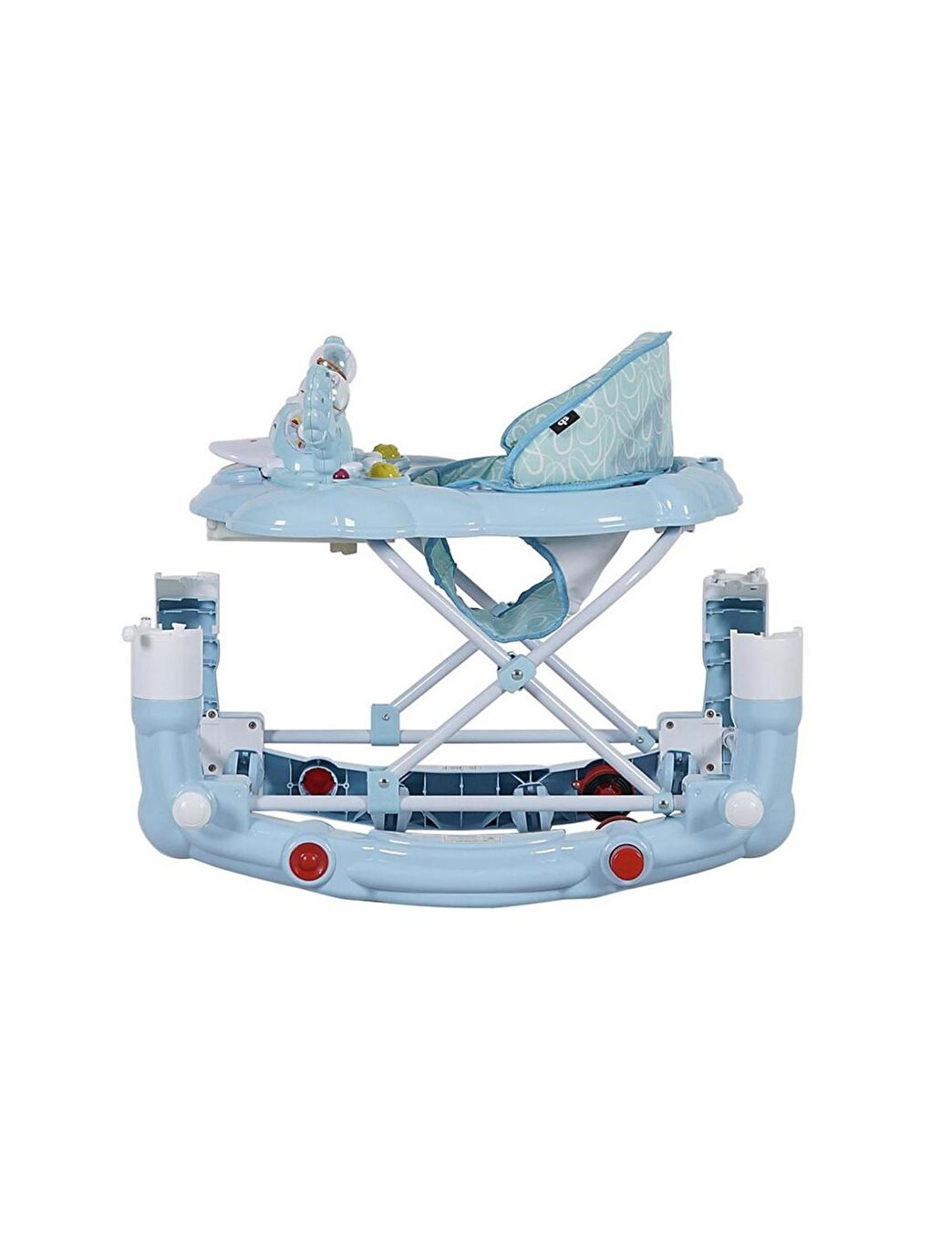 Kiddy Sallanmalı Bebek Yürüteci - Mavi Standart-7