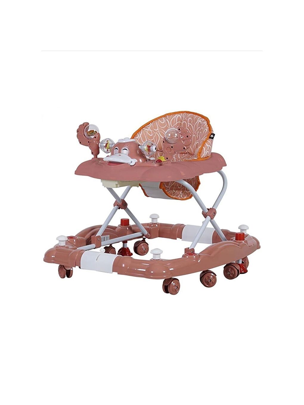Kiddy Sallanmalı Bebek Yürüteci - Pembe-11