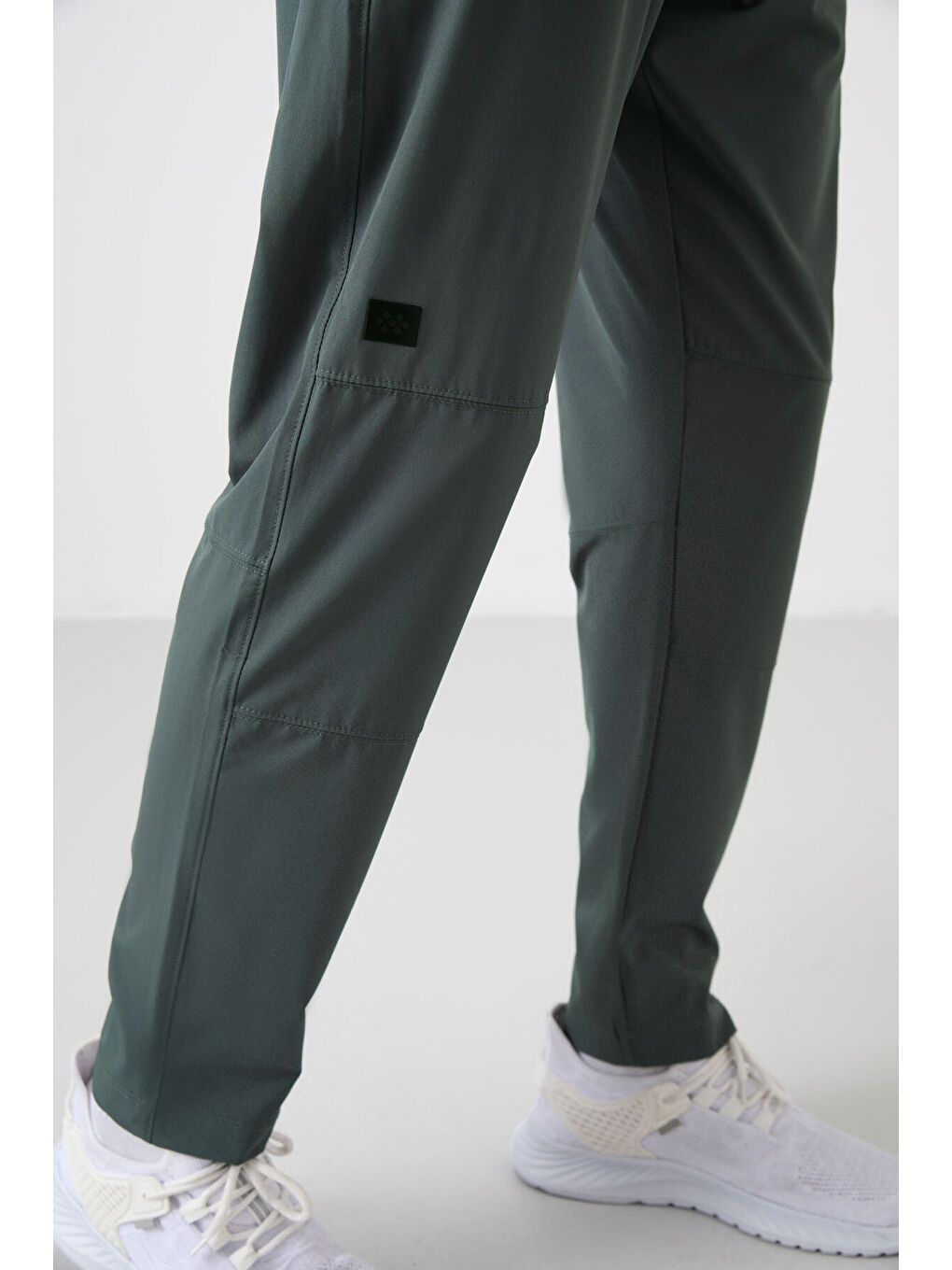 Haki Polyester İnce Yumuşak Comfort Fit Erkek Eşofman Alt - 82120-3