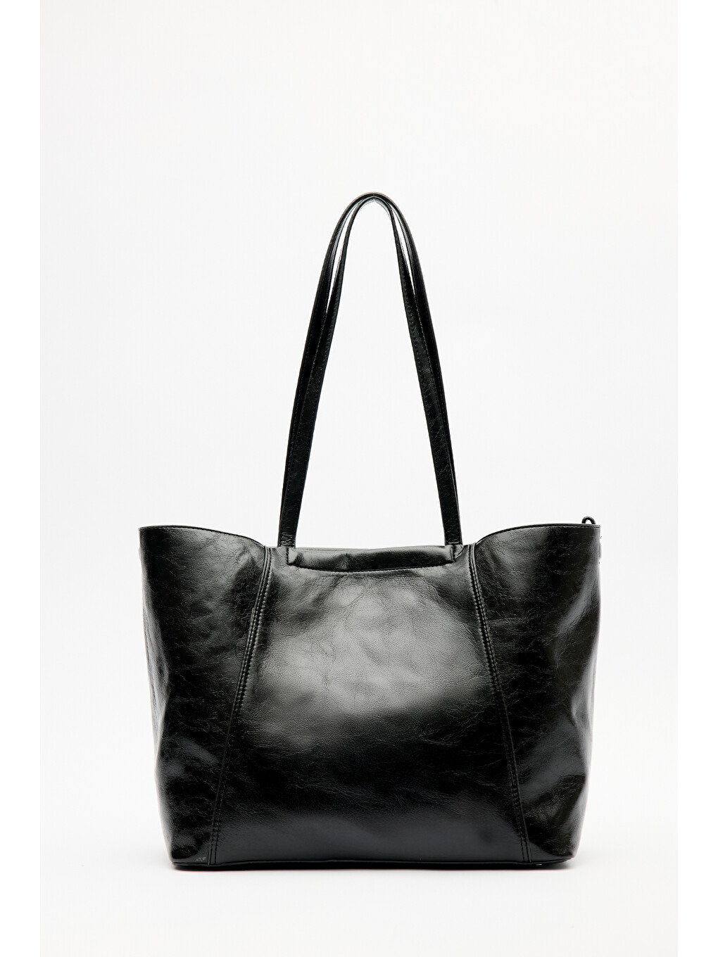 Square Tote Çanta Siyah-8