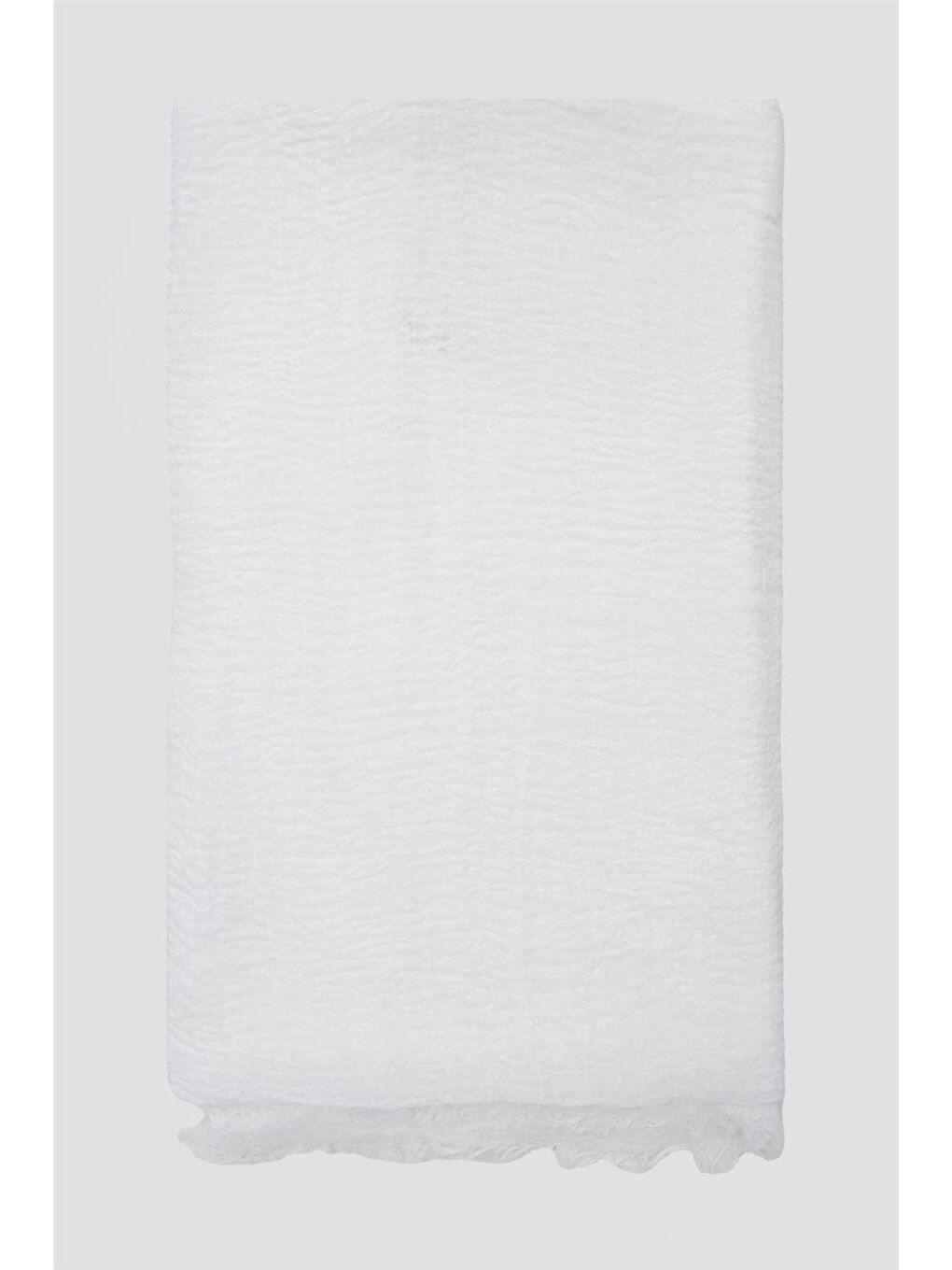 Beyaz Trend Bürümcük Şal 03