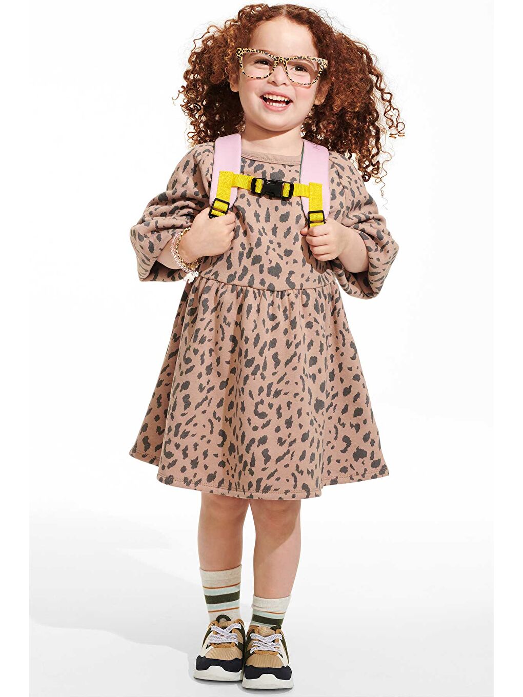 Karışık Çocuk Emniyet Kemerli Sırt Çantası-3