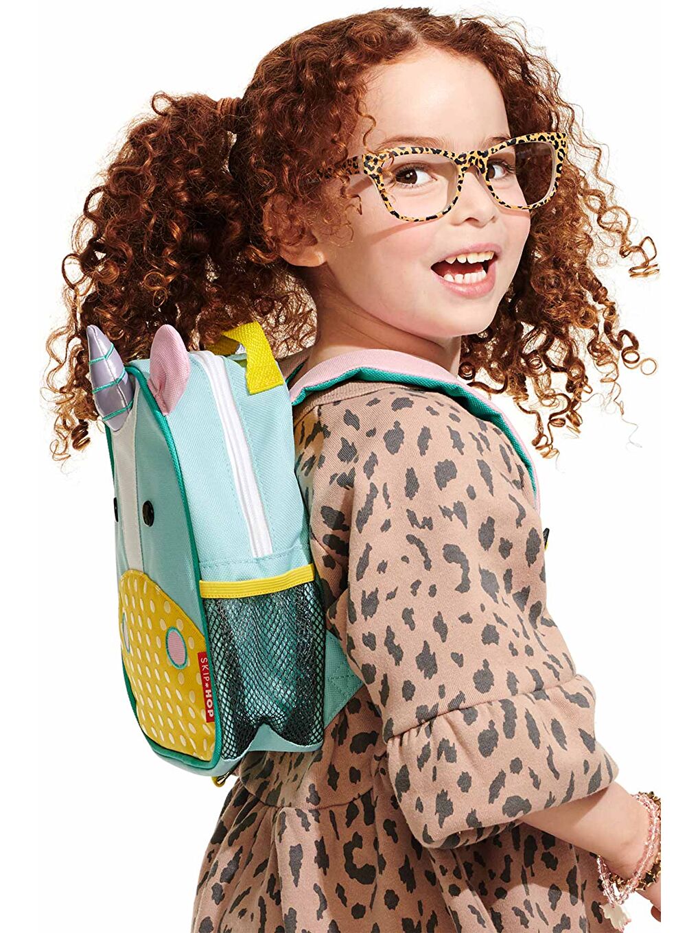 Karışık Çocuk Emniyet Kemerli Sırt Çantası-10