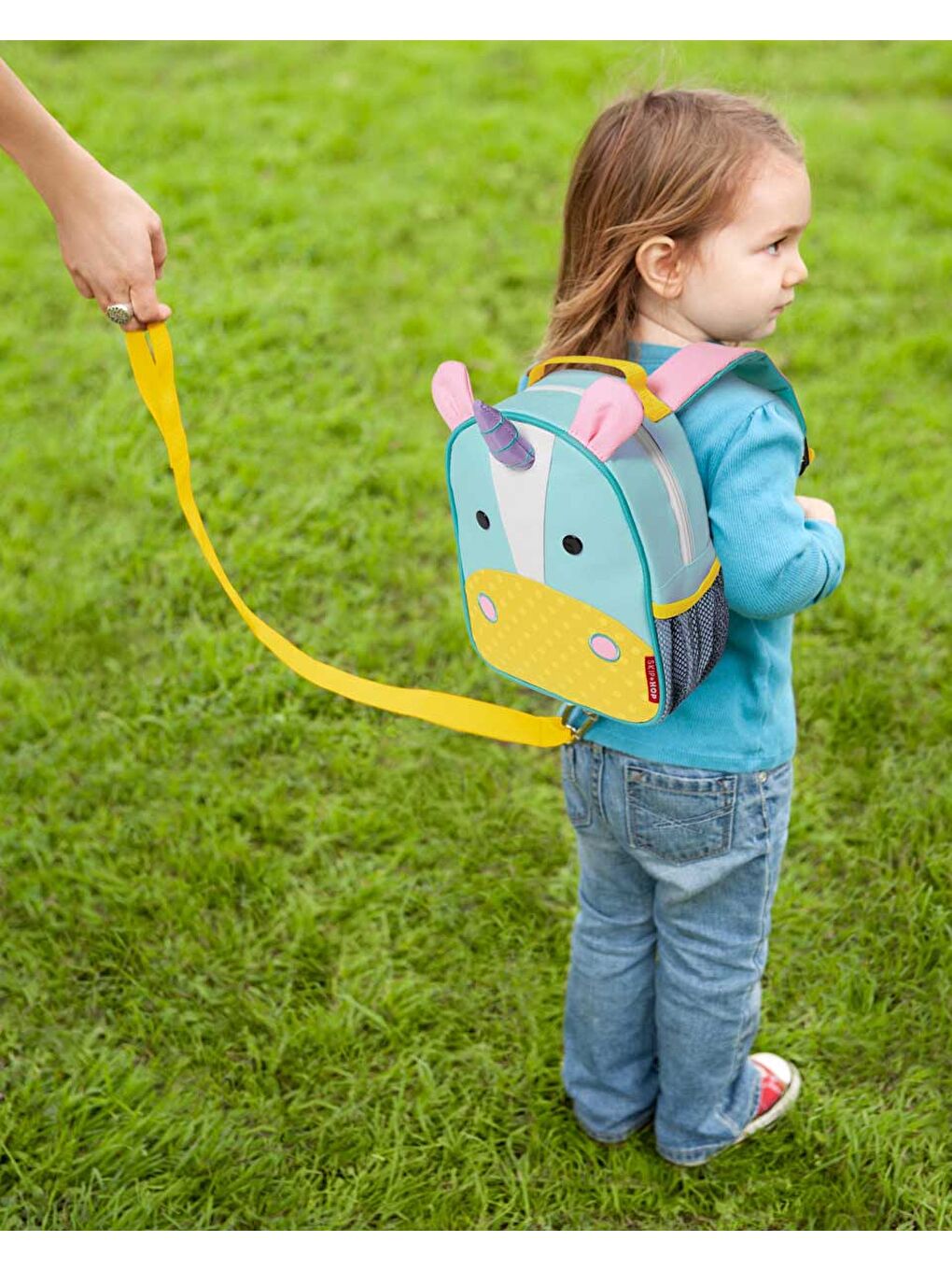 Karışık Çocuk Emniyet Kemerli Sırt Çantası-11