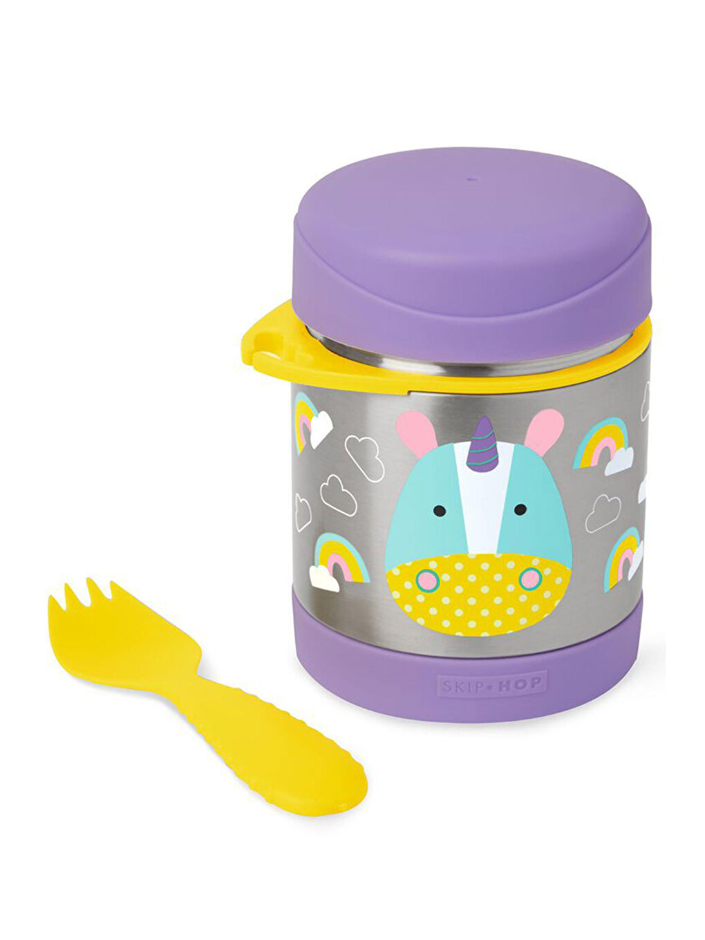 Paslanmaz Çelik Mama Saklama Termosu Set-1