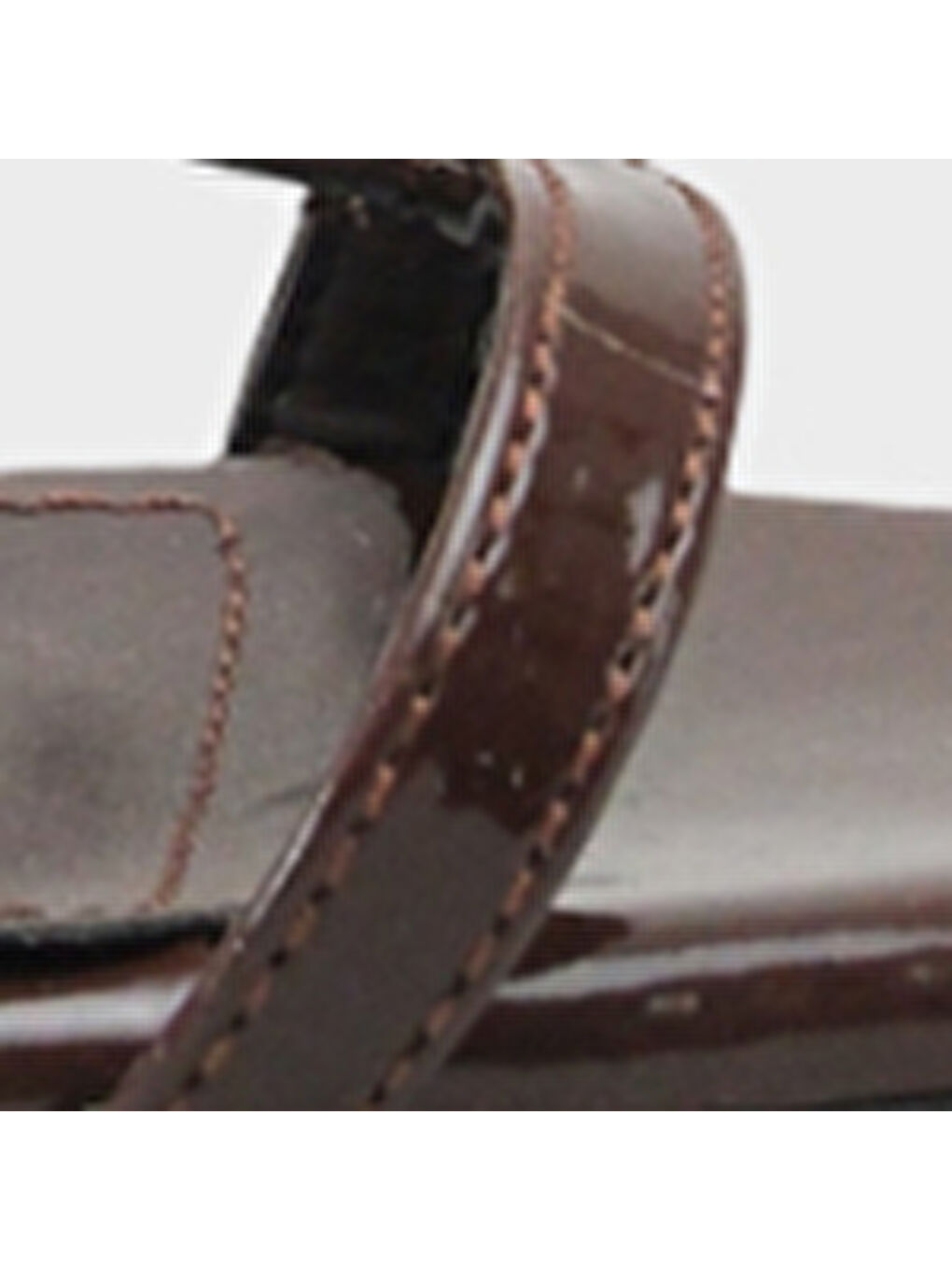 Kahverengi Cassy Sivri Burunlu Taşlı Bilekten Bantlı Orta Topuklu Kadın Ayakkabı-6