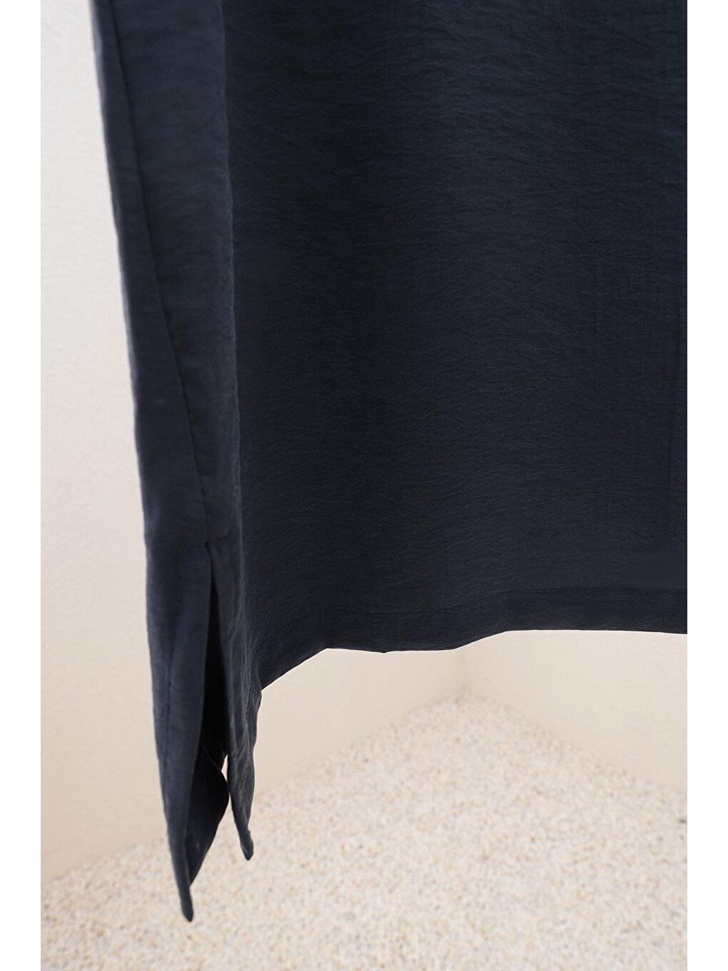 İndigo-Basic Sıfır Kol İçlik Tunik-7