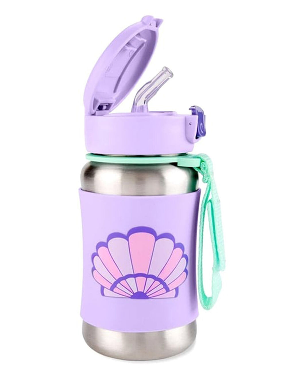 Spark Style Pipetli Paslanmaz Çelik Suluk Deniz Kabuğu-1